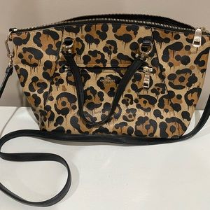 Coach Ocelot Leopard Crossbody Bag